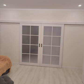 PL-Frame 3 Білий мат, скло сатин
